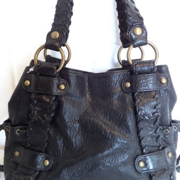 Kooba Black Leather Shoulder Bag, Excellent condition, barely used - Picture 1 of 2
